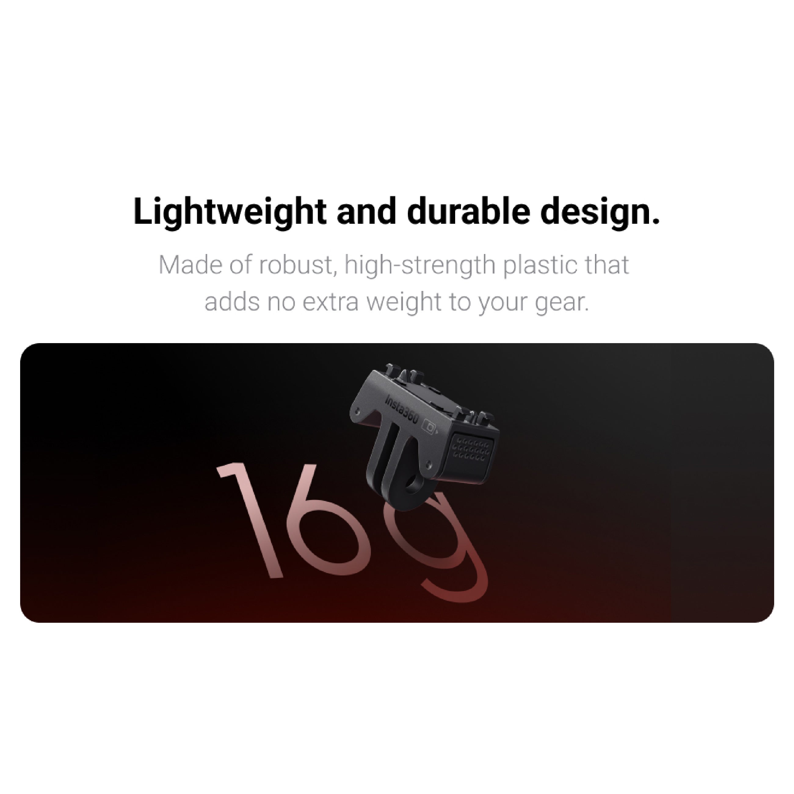 Lightweight mount for the Insta360 Ace Pro