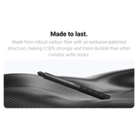The Insta360 Action Invisible Selfie Stick is the most durable selfie stick