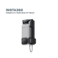 Insta360 Foldable 2-in-1 Selfie Stick (1/4" Mount)