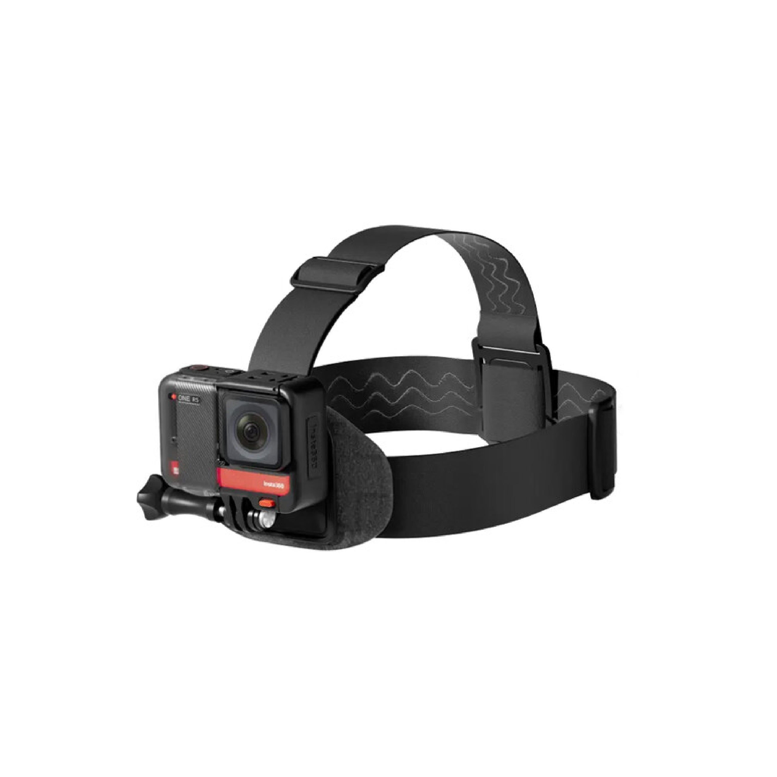 Insta360 Action Camera mounted on Head Strap