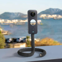 Insta360 Monkey Tail Mount attached to GoPro