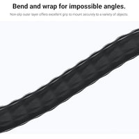 Bend and wrap Monkey Tail Mount for Insta360 Camera