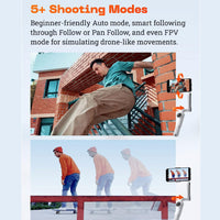 Enjoy quick and easy controls using the Insta360 Flow