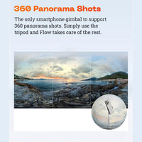 Insta360 Flow's 360 Panorama Shots