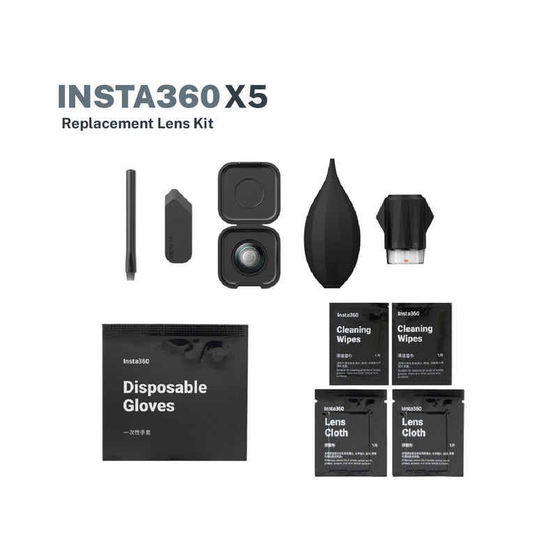 Insta360 X5 Replacement Lens Kit