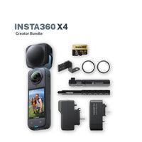 Insta360 X4 8k 360 Action Camera Creator Bundle