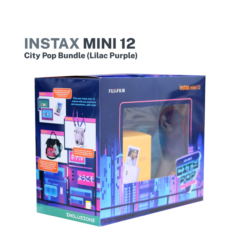 Instax Mini 12 City Pop Bundle