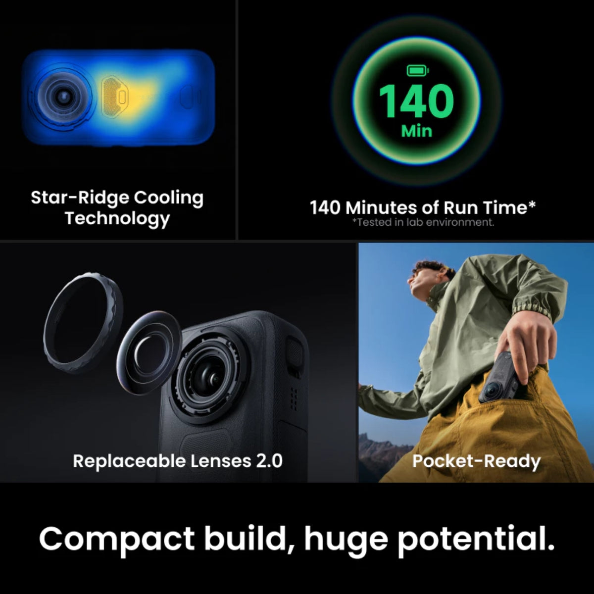 Insta360 X6 8K50fps 360° Action Camera