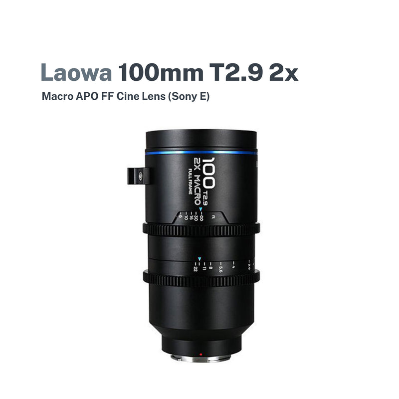 LAOWA 100mm T2.9 2X MACRO APO CINE SONY E Mount