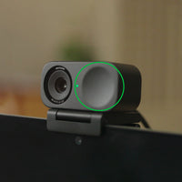 Closeup of Insta360 Link 2 Webcam