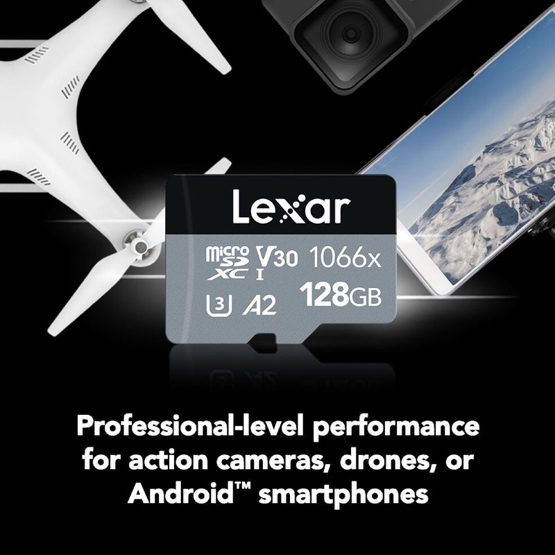 Lexar Professional 128GB 1066X microSDXC UHS-I