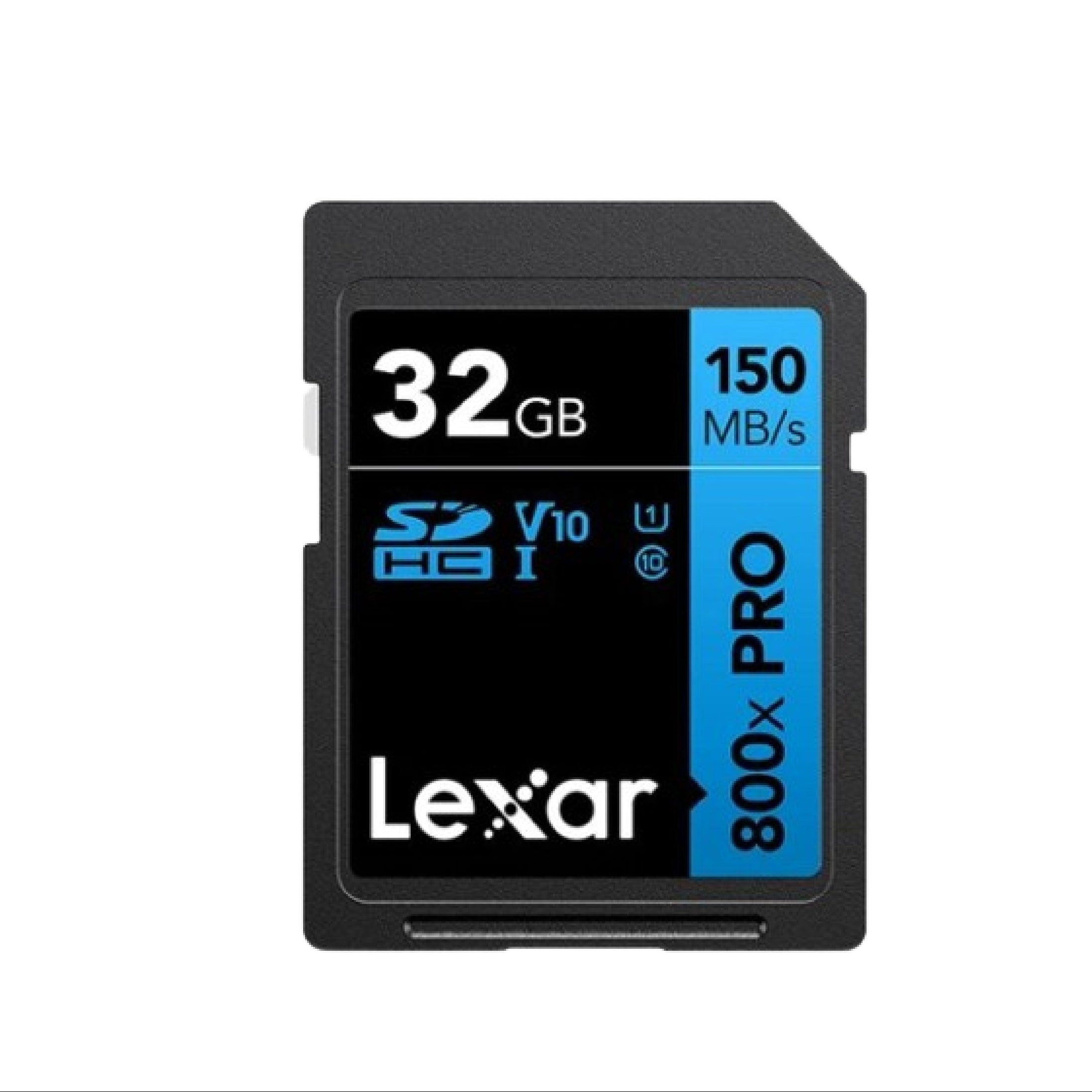 Lexar 32GB 800x Pro SDHC UHS-I Memory Card