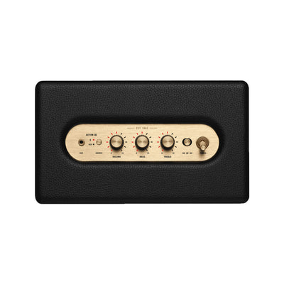 Controls on the Marshall Acton III Bluetooth Speaker System