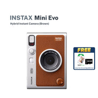Instax Mini Evo Hybrid Instant Camera (Brown)