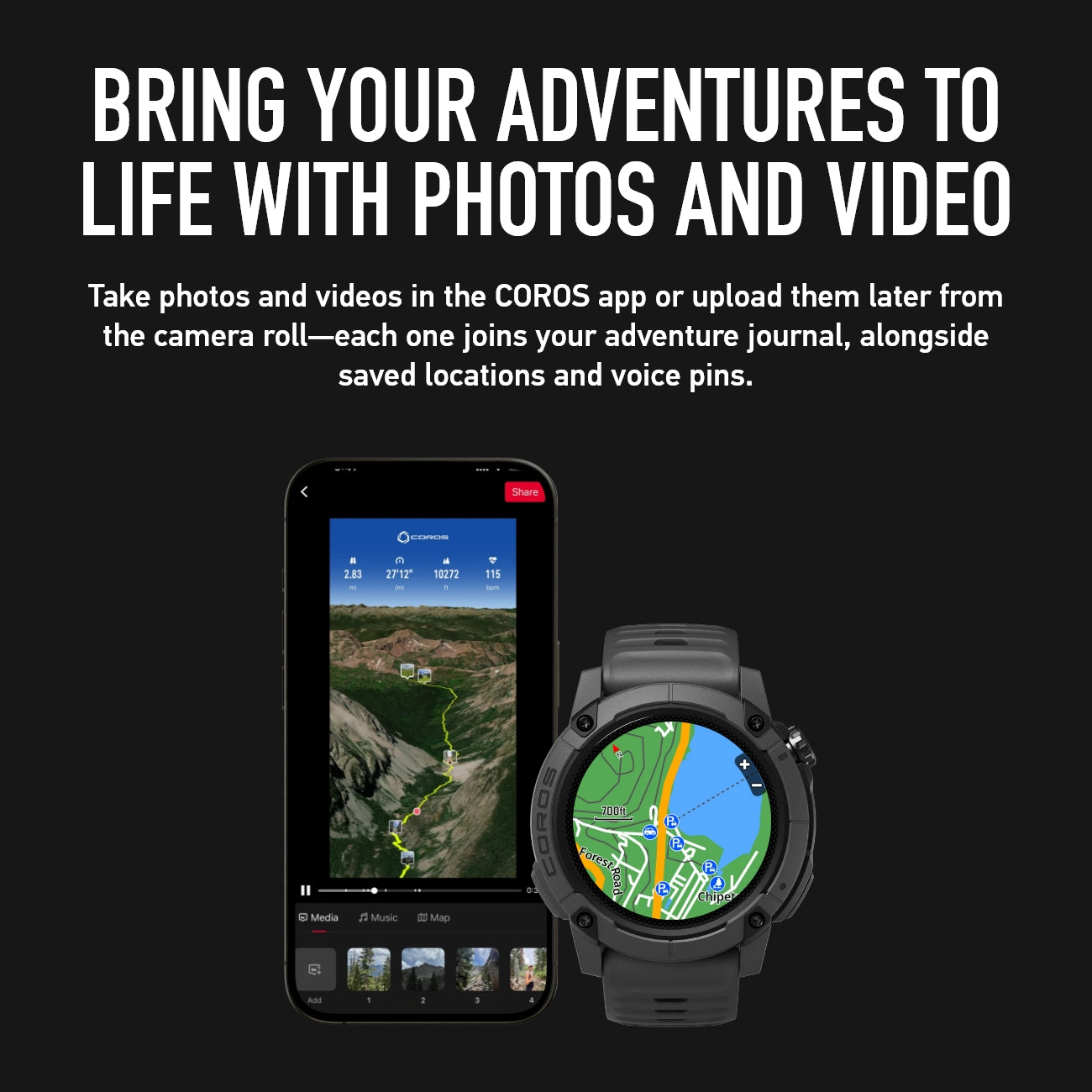 COROS NOMAD GPS Adventure Watch