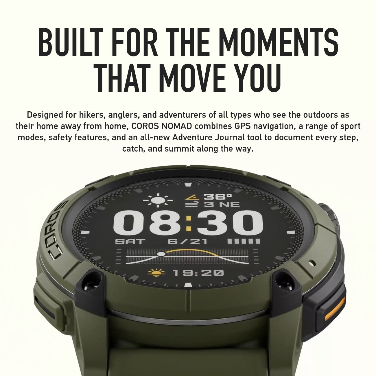 COROS NOMAD GPS Adventure Watch