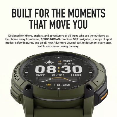 COROS NOMAD GPS Adventure Watch