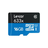 Lexar 16GB High-Performance MicroSDHC Memory Card