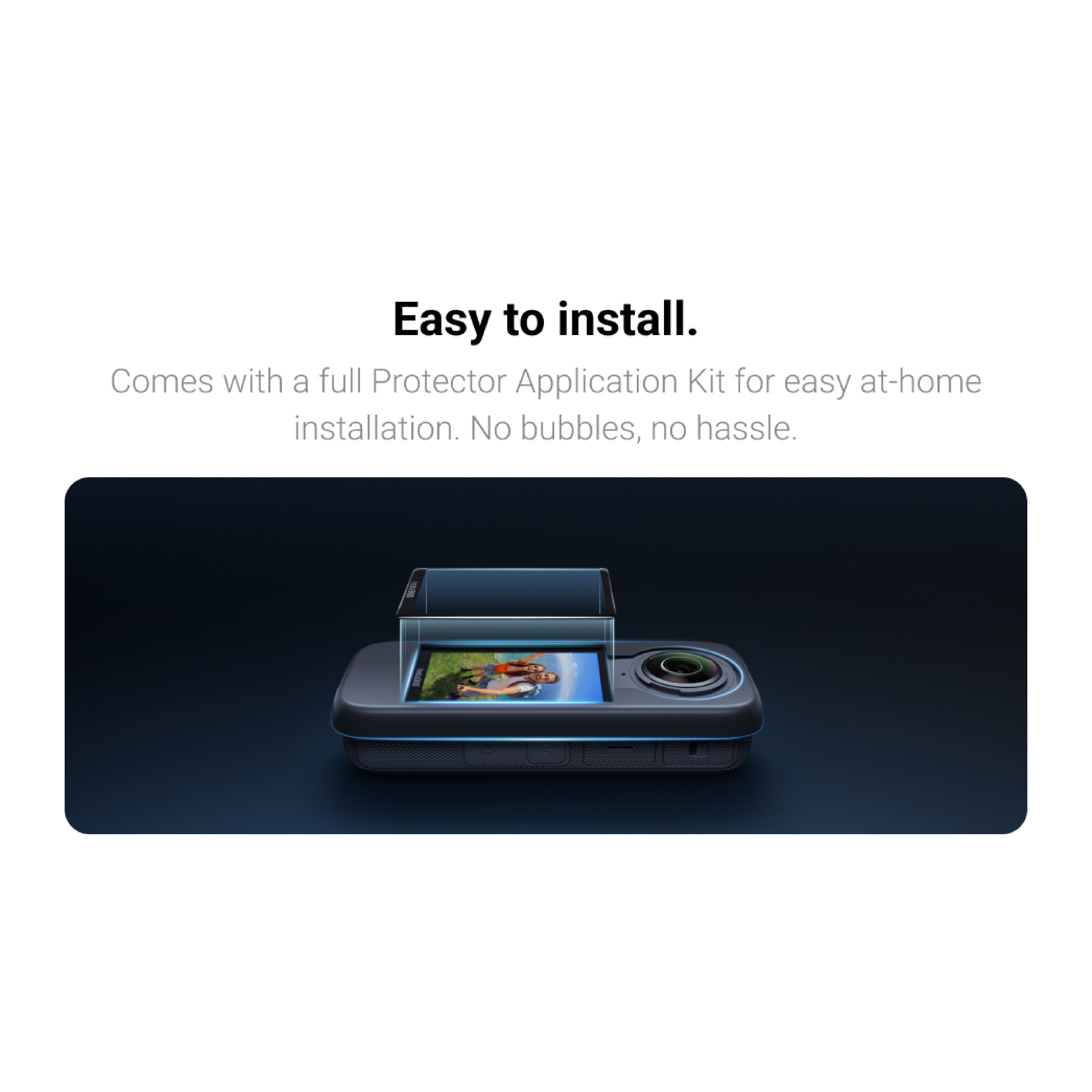 Scratch-proof screen protector for Insta360 X4