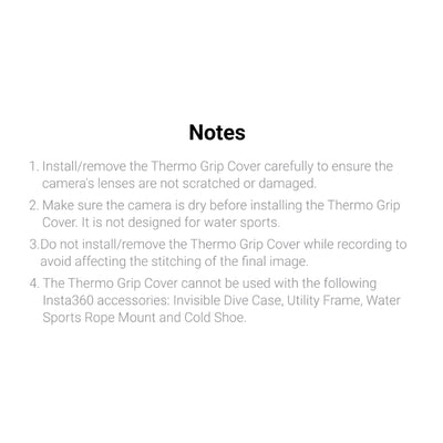 Insta360 X4 Thermo Grip Cover