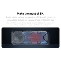 Thermo Grip Cover keeps the Insta360 X4 cool and easy to hold during long shoots