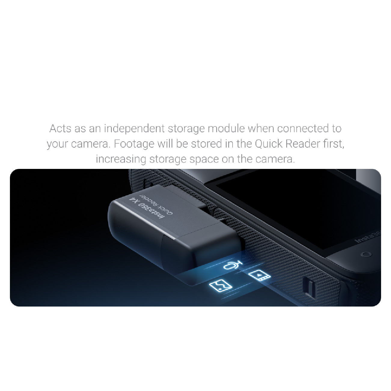 Quick Reader for Insta360 X4 Camera