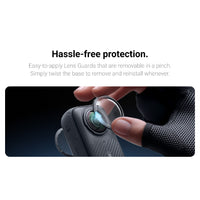 Hassle free installation of the Insta360 X3 Standard Removable Lens Guard