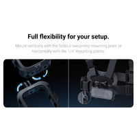 Mounting samples of the Insta360 X4 Utility frame