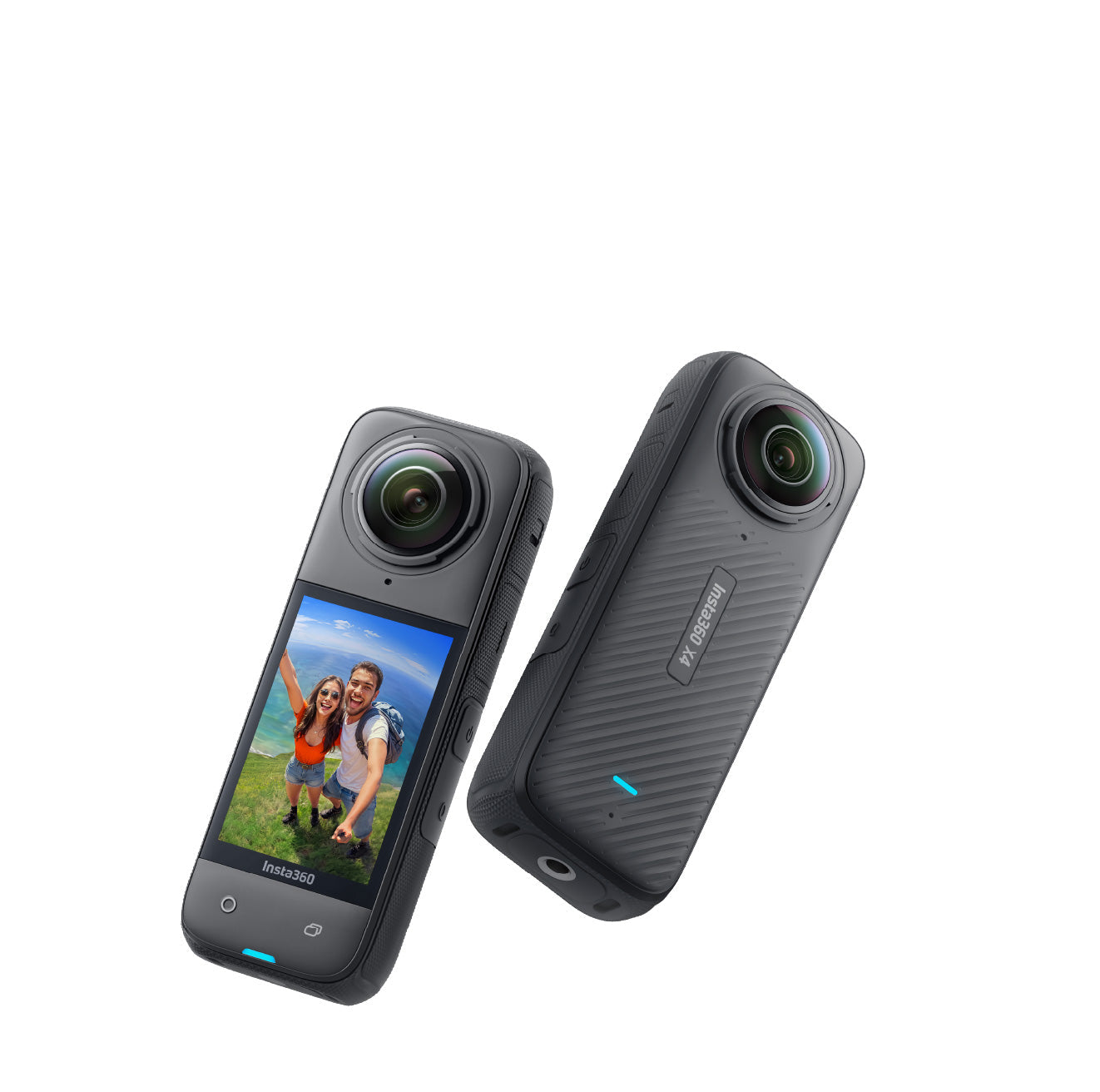 Compact INSTA360 X4 action camera with 8K resolution