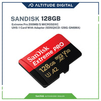 SANDISK Extreme Pro 128GB 200MB/S MICROSDXC