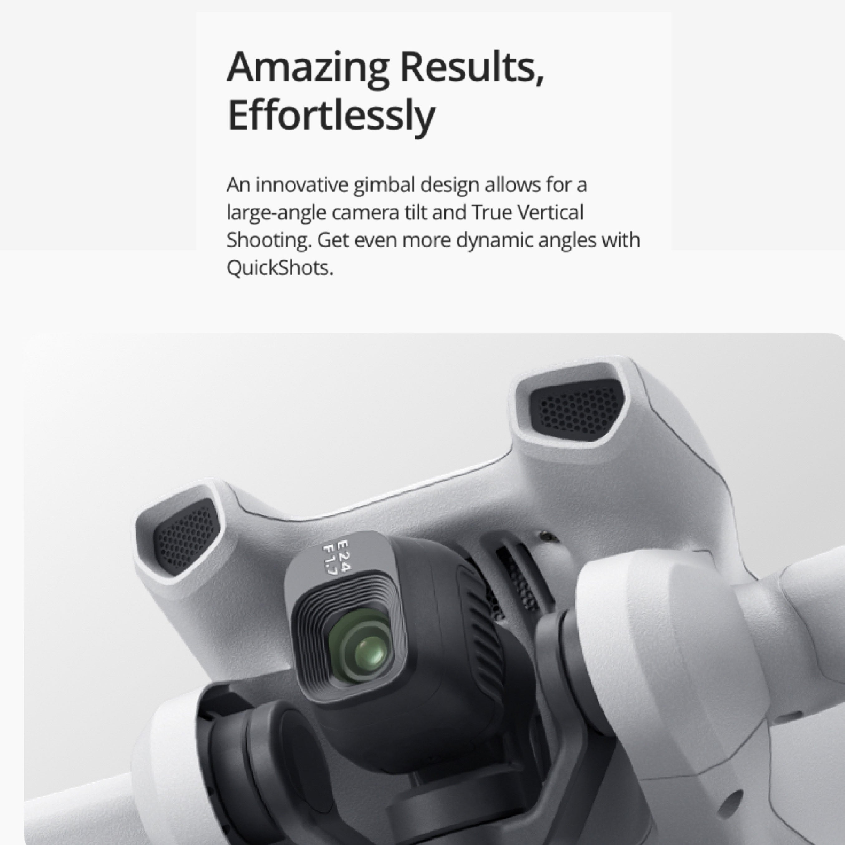 DJI Mini 3 Drone Front Camera