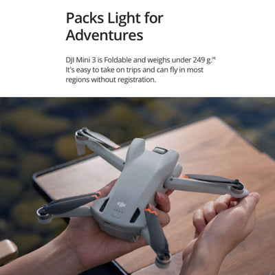 Opening the Foldable DJI Mini 3 Drone