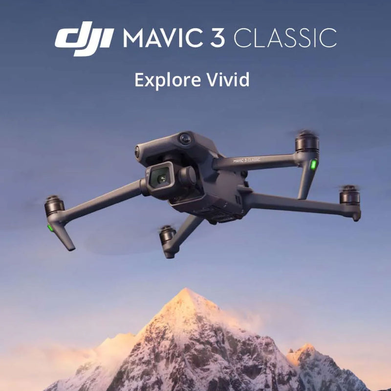 DJI Mavic 3 Classic with DJI RC Remote with Free Sandisk Extreme MicroSD 64GB