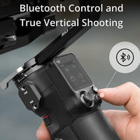 DJI RS 3 Mini Gimbal Stabilizer bluetooth control and true vertical shooting feature