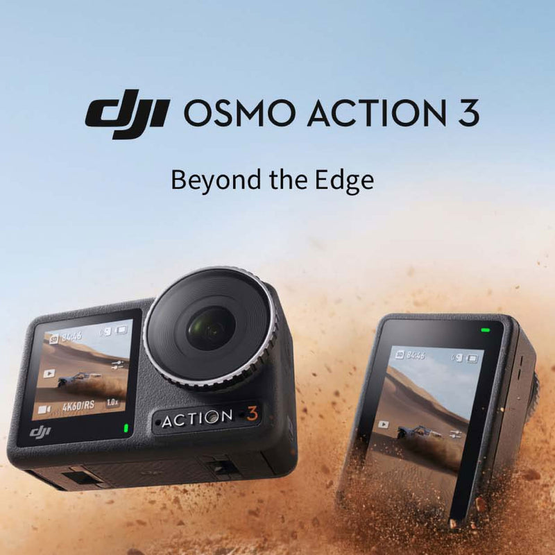 DJI Osmo Action 3 Camera Standard Combo with FREE 64GB SanDisk Extreme Micro SD Card
