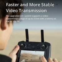 DJI RC Pro being used for faster and more stable video transmission