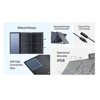 Ecoflow 220W Portable Solar Panel (Bifacial)