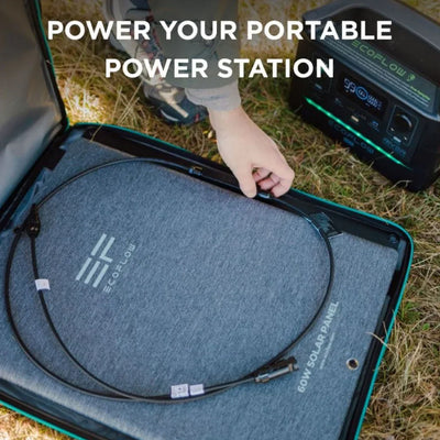 EcoFlow 160W Portable Solar Panel (Bi-Facial)