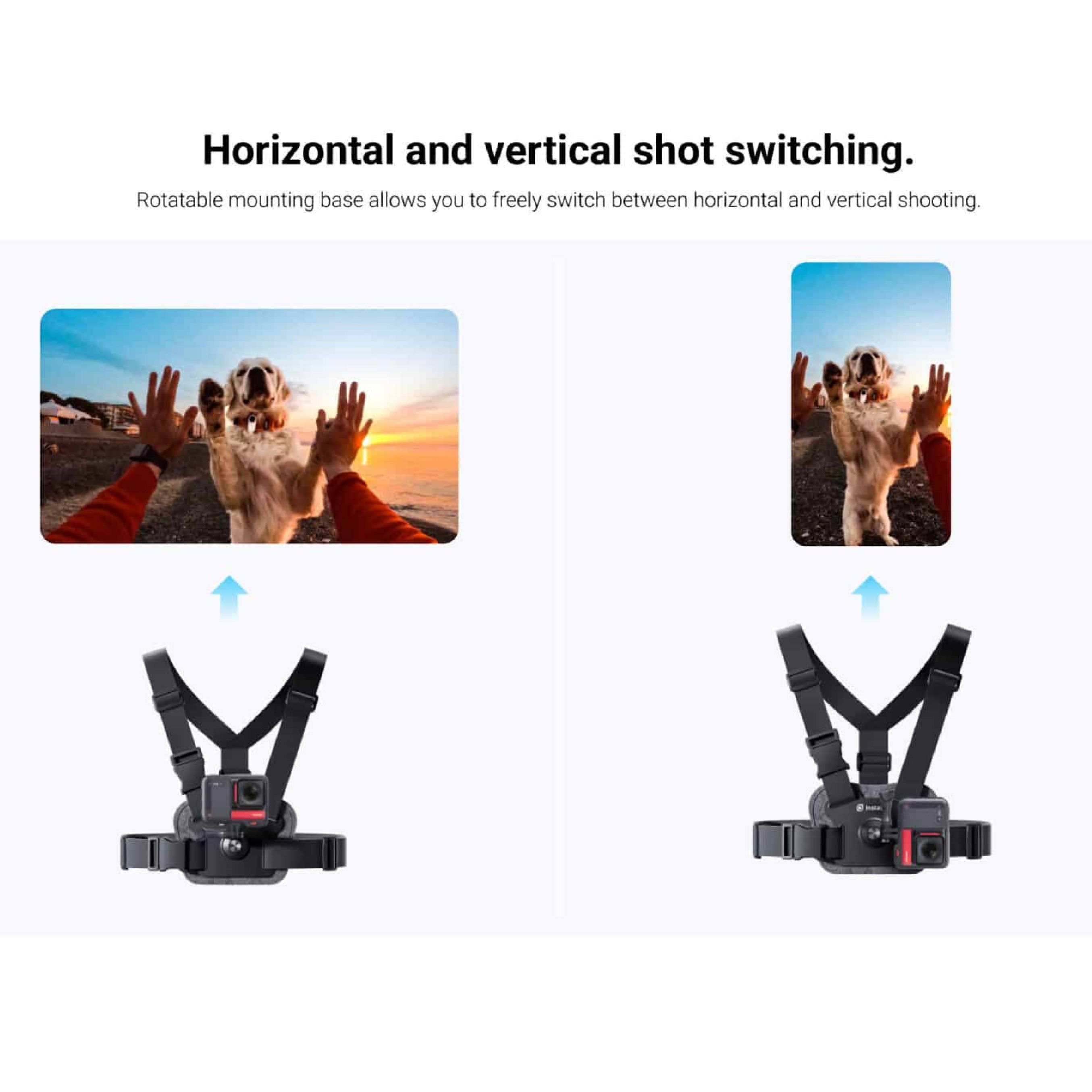 Different POV's using the Insta360 Chest Strap