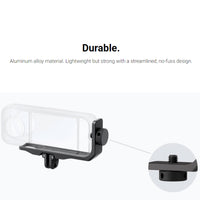 Durable Insta360 X3 Horizontal Action Mount