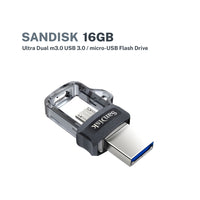 Sandisk 16GB Ultra Dual M3.0 USB 3.0 / Micro-USB Flash Drive