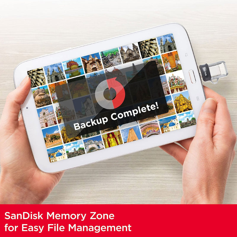 SanDisk Ultra Dual Drive m3.0, SDDD3 16GB, USB3.0, Black (SDDD3-016G-G46)
