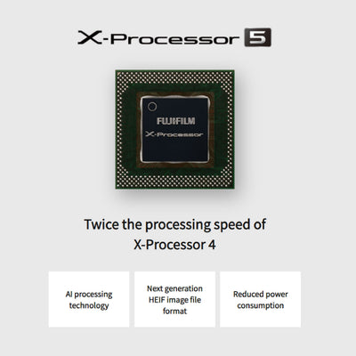 X-Processor 5 of Fujifilm X-S20 Mirrorless Camera