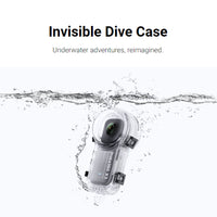 Insta360 X3 Invisible Dive Case for diving, snorkeling, and aquatic adventures