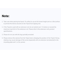 All-purpose Tripod for the Insta360 Action Camera