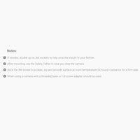 Safety tips when using the Insta360 Helmet Mount