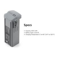 DJI Air 3 Intelligent Flight Battery Specifications