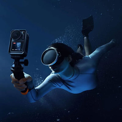 underwater shot using DJI Osmo Action camera