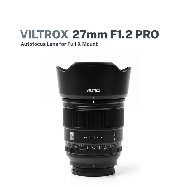 Viltrox 27mm F1.2 Pro XF for Fuji X Mount