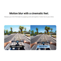 Cinematic shots using the Insta360 Go 3/3S ND Filter Set